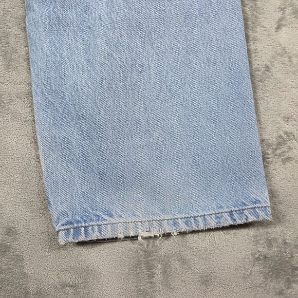 Carhartt Jeans Mens 40X34 Light Wash Denim Relaxed Fit Straight Workwear READ - Picture 7 of 10